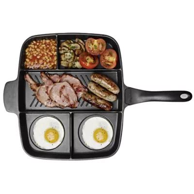 Prepare restaurant-quality dishes at home with the help of Lakeland's pan